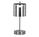FISCHER & HONSEL Tischleuchte RIVA LED CCT Dimmbar Metall Glas Bild 1
