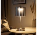 FISCHER & HONSEL Tischleuchte RIVA LED CCT Dimmbar Metall Glas Bild 2