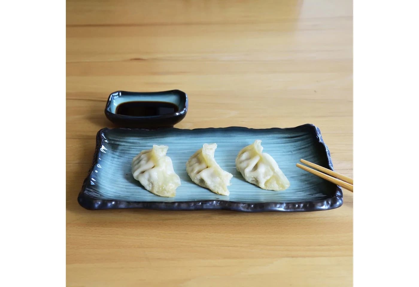MystiCalls Sushi Geschirr Set 8-teilig blau/schwarz für 2 Personen - Bild 4