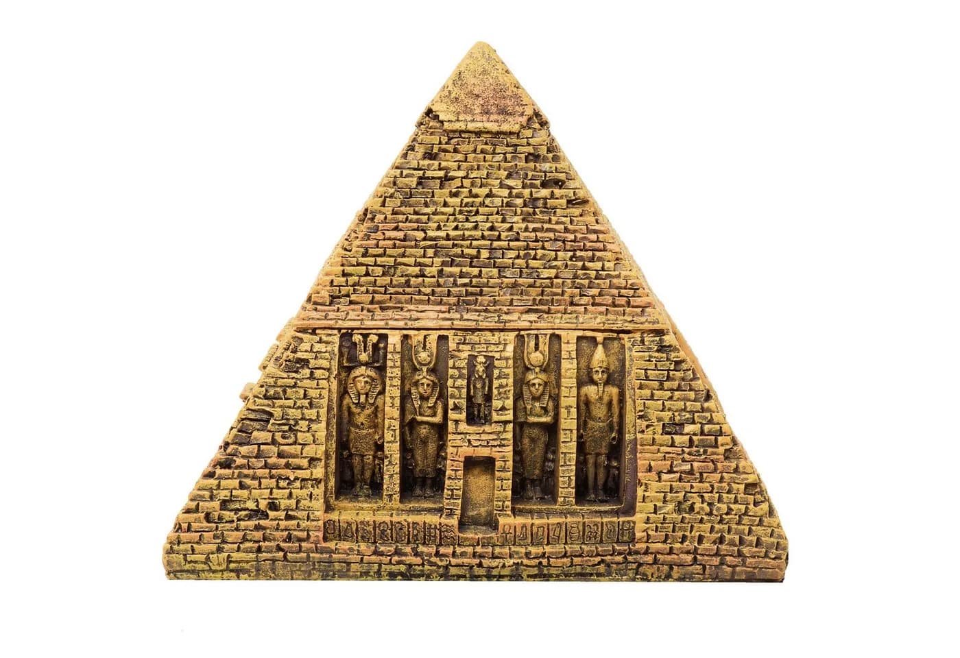 MystiCalls Dekofigur Pyramide Goldfarben Polyresin - Bild 5