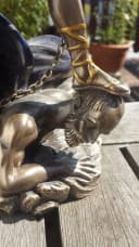 MystiCalls Dekofigur Erzengel Michael Bronze Kunststein Bild 5