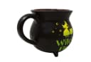 MystiCalls Dekofigur XXL Hexenkessel "Witch's Brew" Schwarz Keramik Bild 1