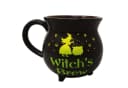 MystiCalls Dekofigur XXL Hexenkessel "Witch's Brew" Schwarz Keramik Bild 2