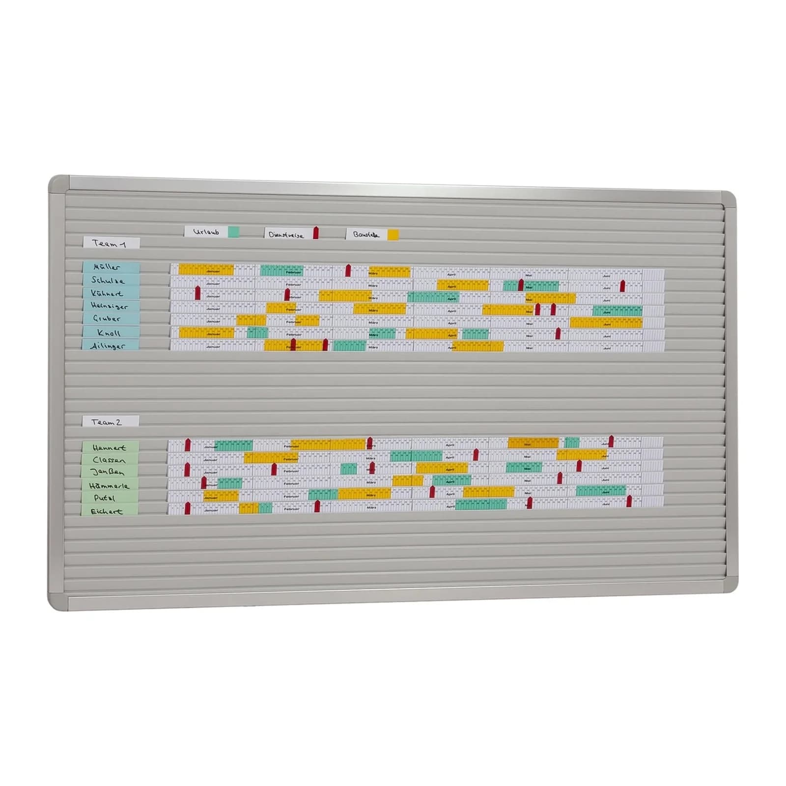 Eichner Einstecktafel VISIPLAN Grau