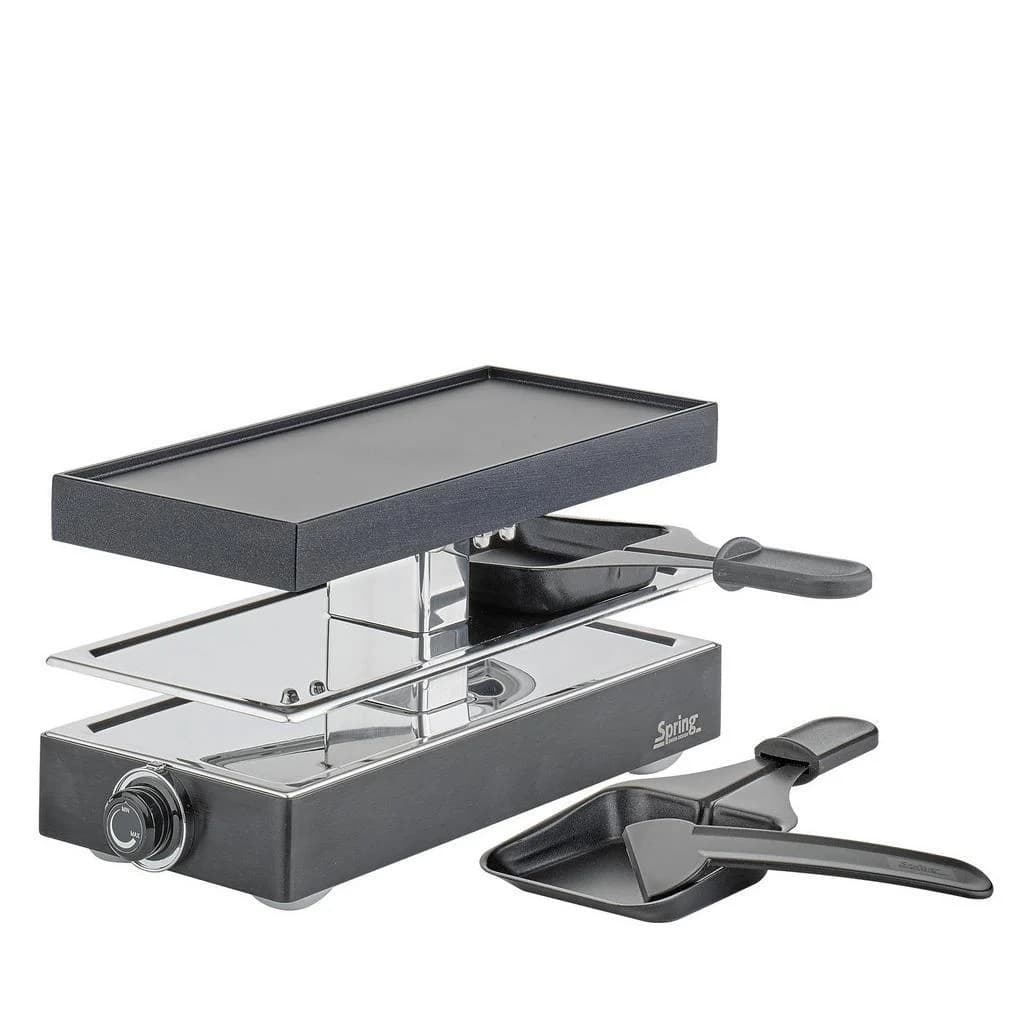 Spring Raclette-Grill Raclette2 Classic Schwarz Temperaturregler