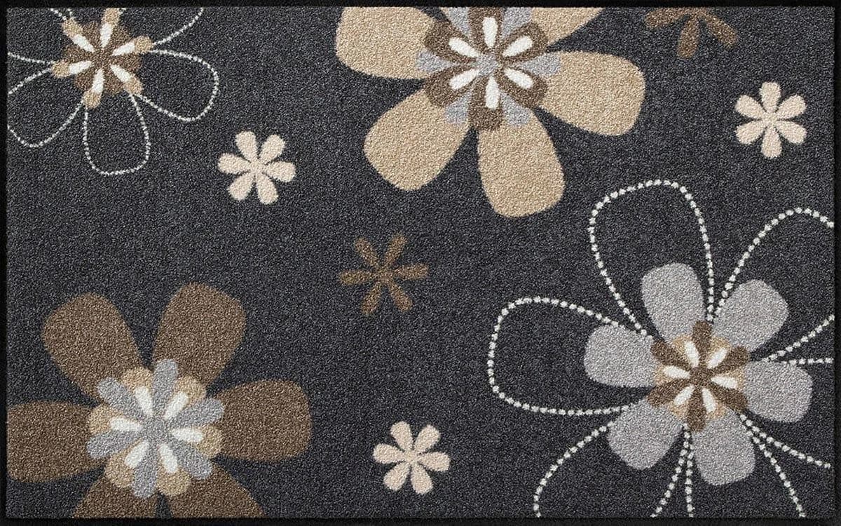 Salonloewe Fußmatte Gr. 2 Anthrazit-Natur Polyamid 75x120cm
