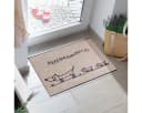 Salonloewe Fußmatte Beige Sand 50x75 cm Polyamid Bild 1