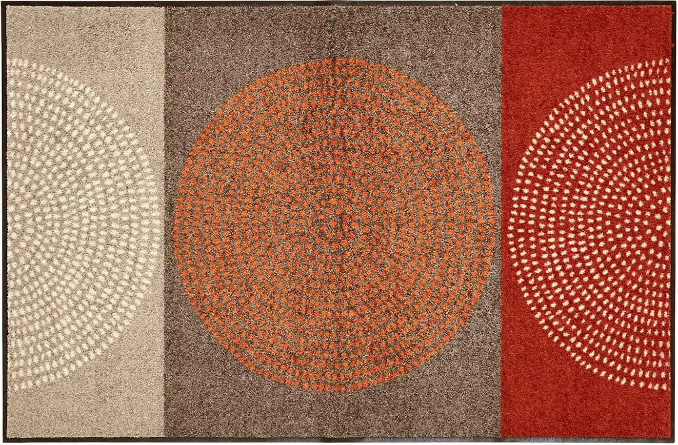 Fußmatte SALONLOEWE Gr. 5 Rot Braun