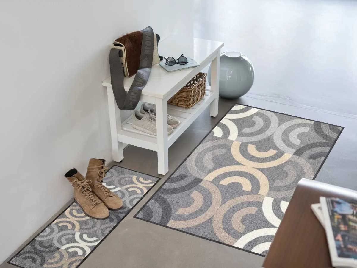 Salonloewe BORRBY CITY CHIC Fußmatte Grau Polyamid