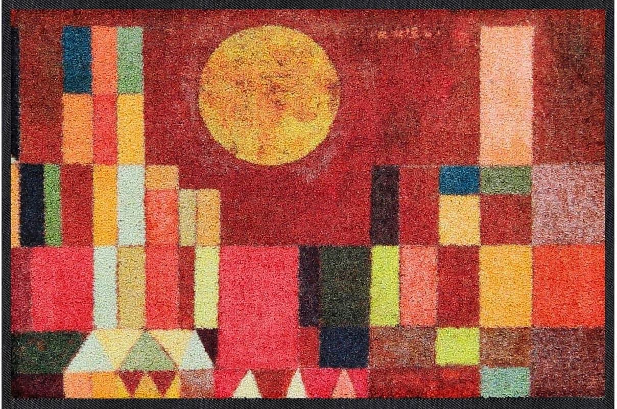 Salonloewe Fußmatte Gr. 1 Bunt Rot Polyamid