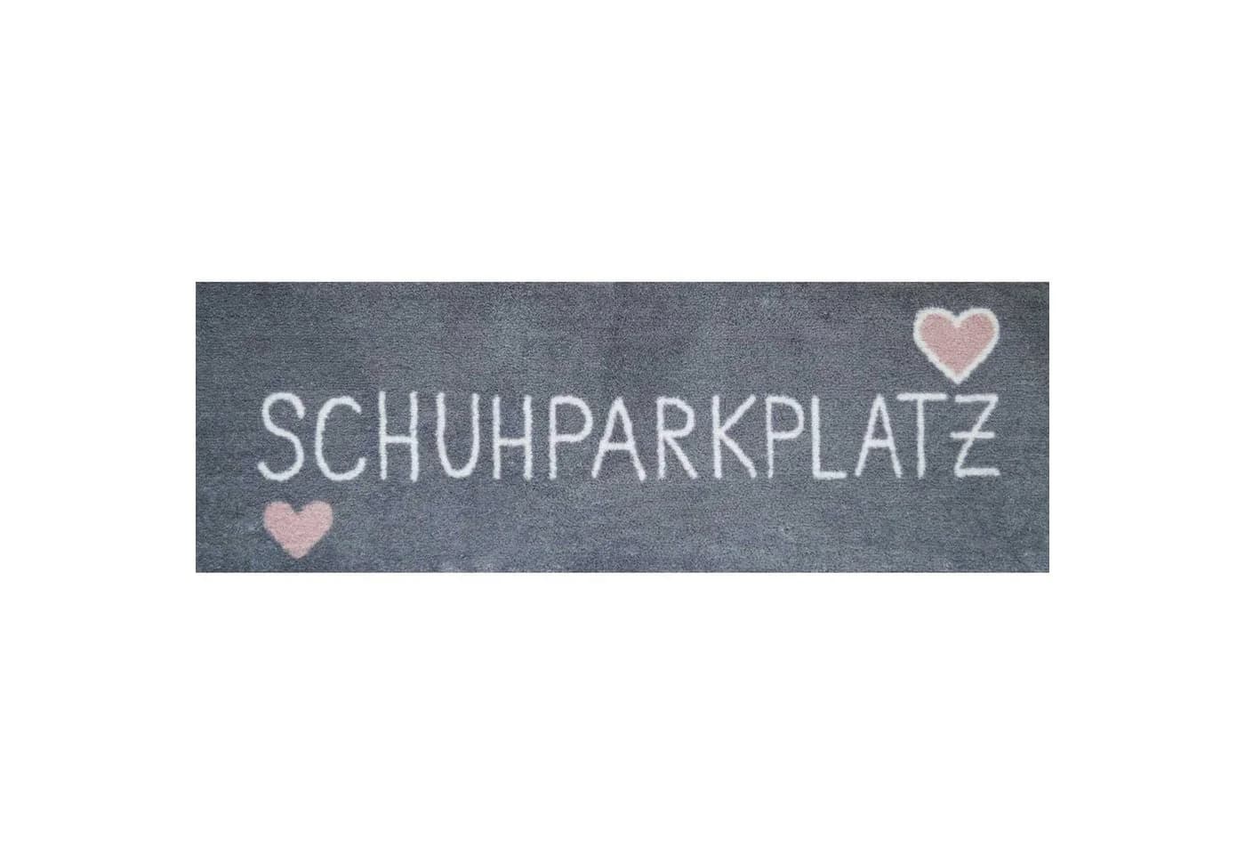 AKZENTE Feel Fußmatte Schuhparkplatz Grau-Rosa Modern - Bild 2