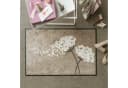Salonloewe Fußmatte Wishfull Blossom Taupe Blumenmuster Bild 1