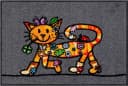 SALONLOEWE Fußmatte Gr. 1 Bunt Anthrazit Katzen-Motiv Polyamid Bild 3