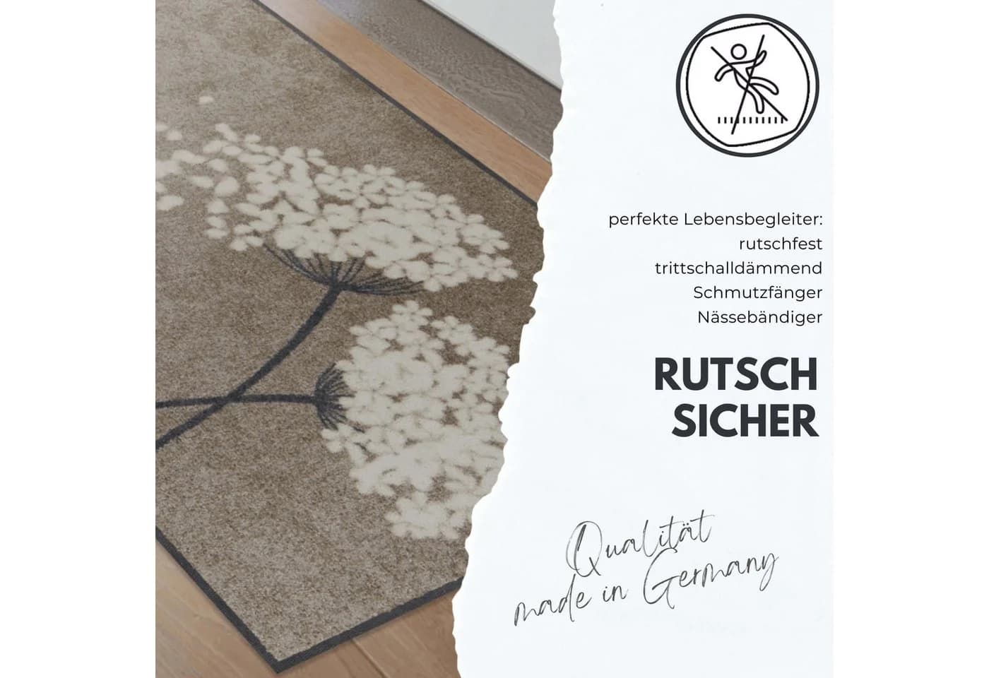 Salonloewe Fußmatte Hellgrün Polyamid Schmutzabweisend - Bild 3