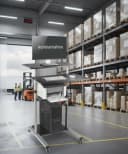 Systafex® Schreibtisch Mobiler PC-Tisch höhenverstellbar – Steh-Sitz-Arbeitsplatz mit Rollen Bild 4