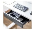 Systafex® Hängeschublade Schwarz Stahl Gleitmechanismus Bild 1