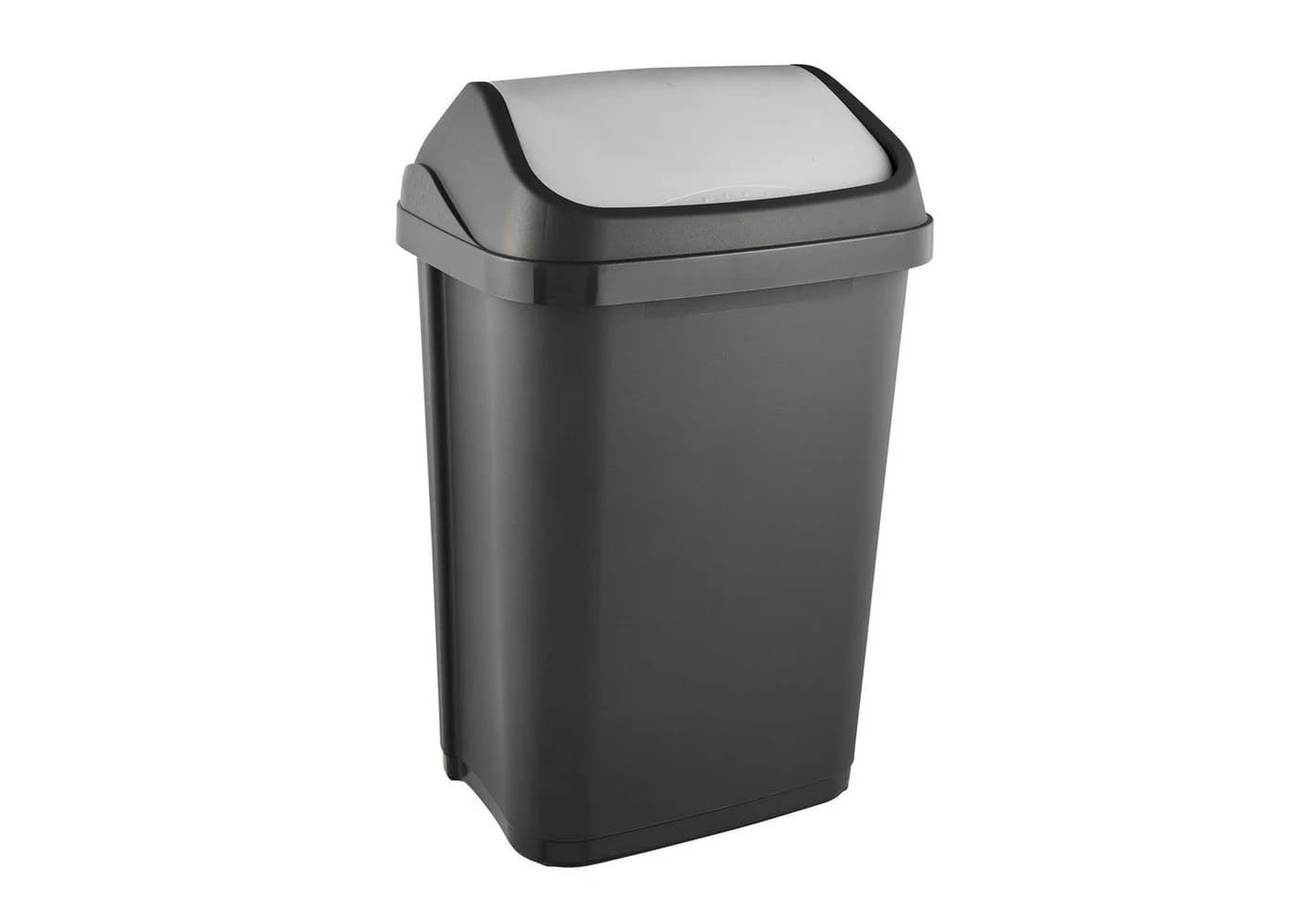 keeeper Mülleimer 25L mit Schwenkdeckel Schwarz - Bild 2