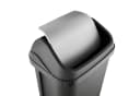 keeeper Mülleimer 25L mit Schwenkdeckel Schwarz Bild 4