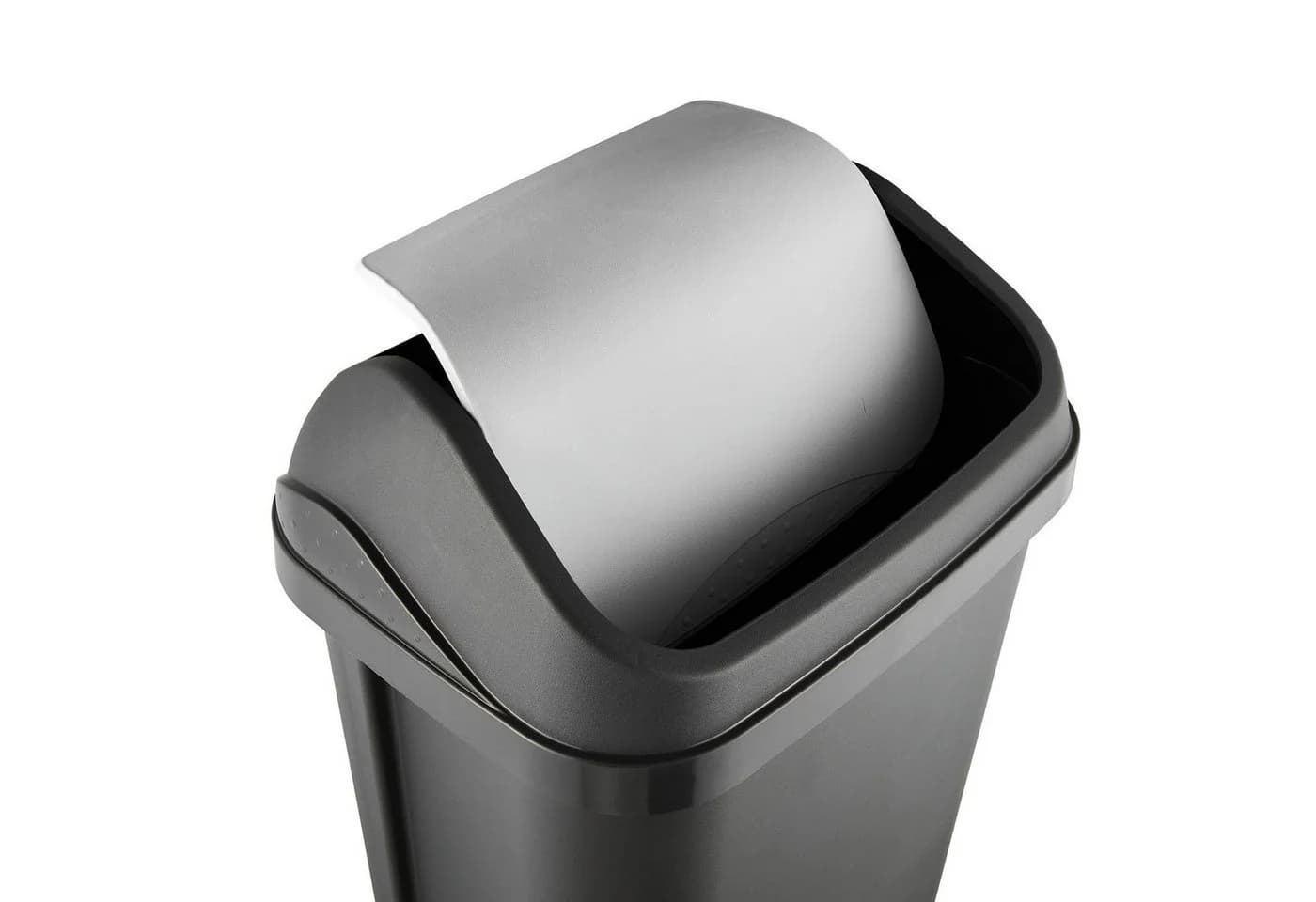 keeeper Mülleimer 25L mit Schwenkdeckel Schwarz - Bild 4