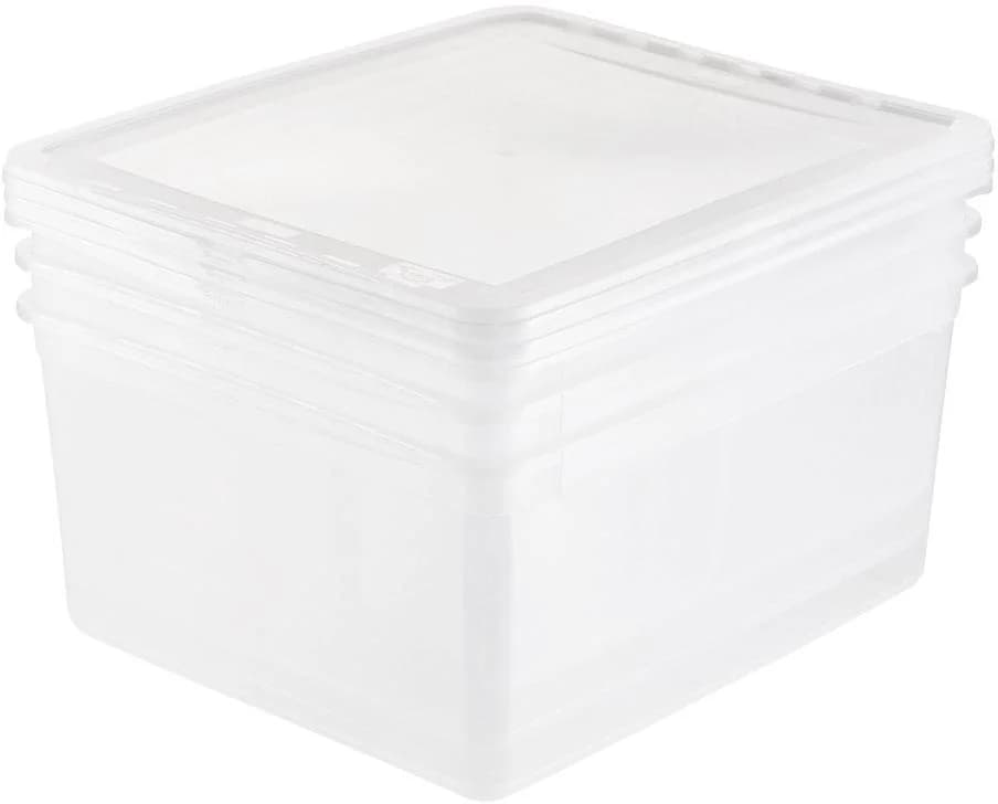 keeeper Aufbewahrungsbox bea Set 8-tlg. Transparent mit Air Control System