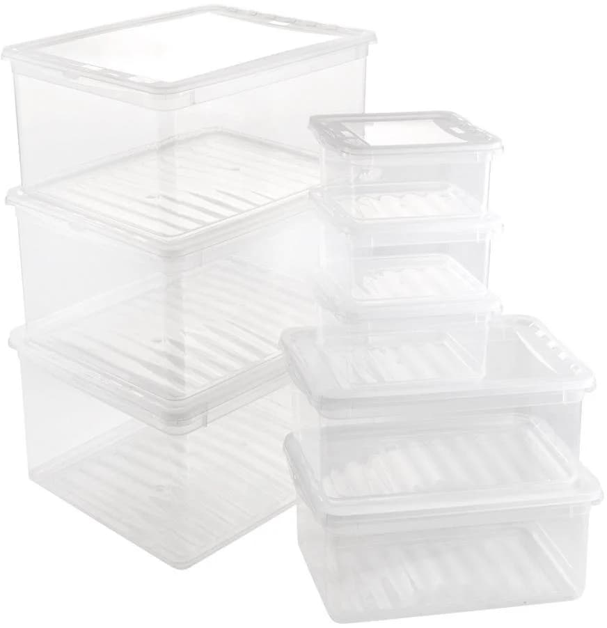 keeeper Aufbewahrungsbox bea Set 8-tlg. Transparent mit Air Control System - Bild 2
