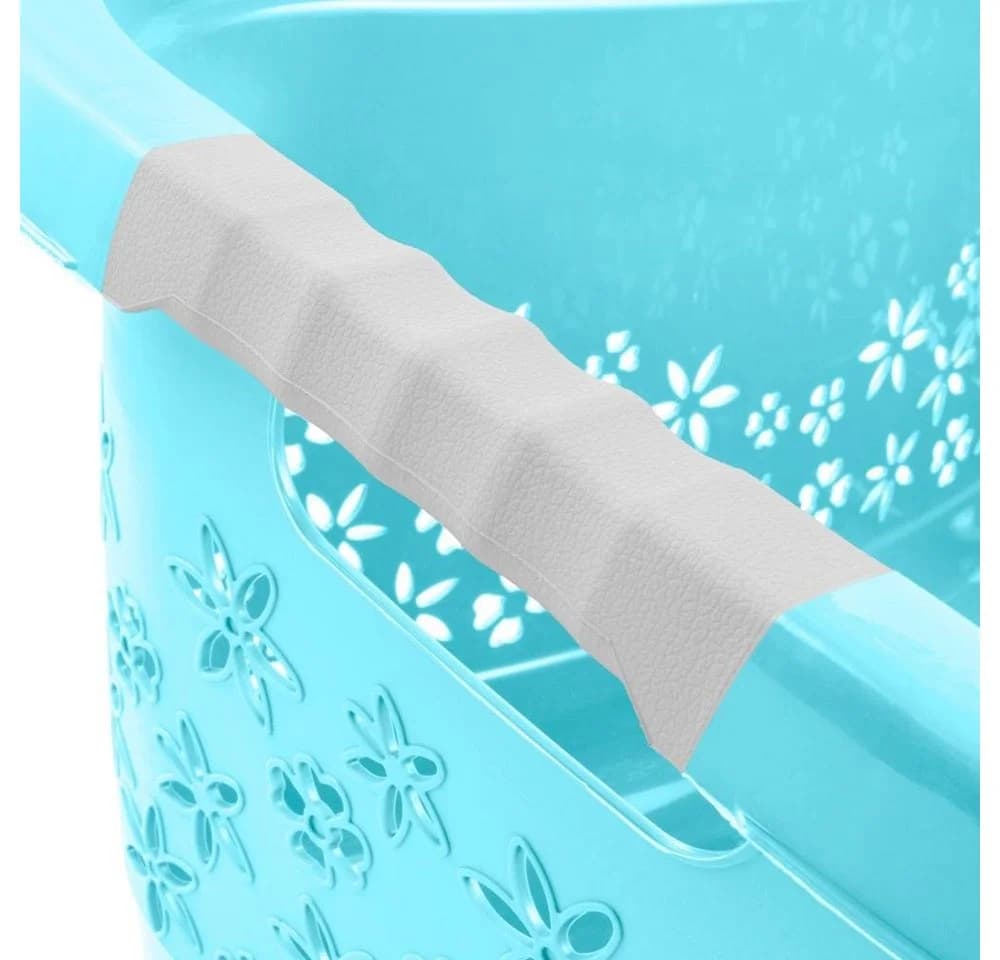 keeeper Wäschekorb lasse Blau Ergonomisch mit Softgriffen - Bild 4