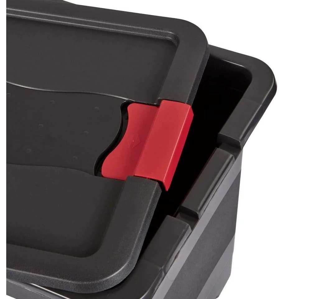 keeeper Transportbehälter eckhart Set 2-tlg. Schwarz/Rot Kunststoff - Bild 4