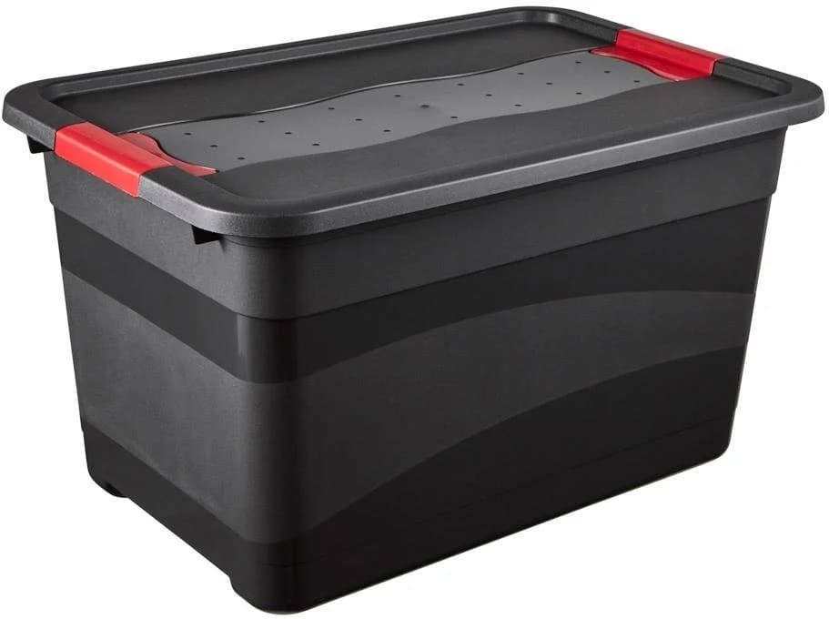 keeeper Transportbehälter eckhart Set 2-tlg. Schwarz/Rot Kunststoff - Bild 4