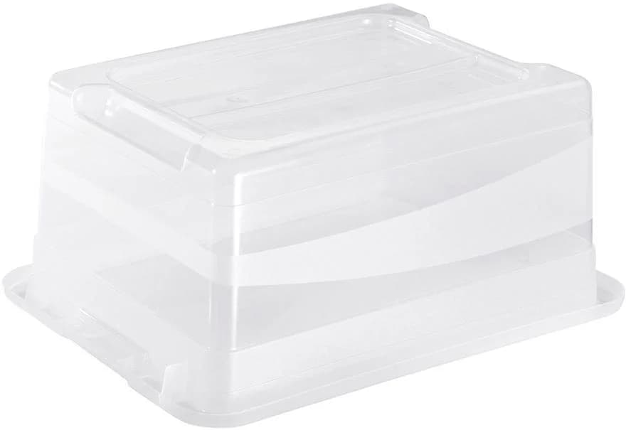 Keeeper Organizer cornelia 3-teilig Transparent mit Deckel