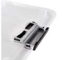 Keeeper Organizer cornelia 3-teilig Transparent mit Deckel Bild 4