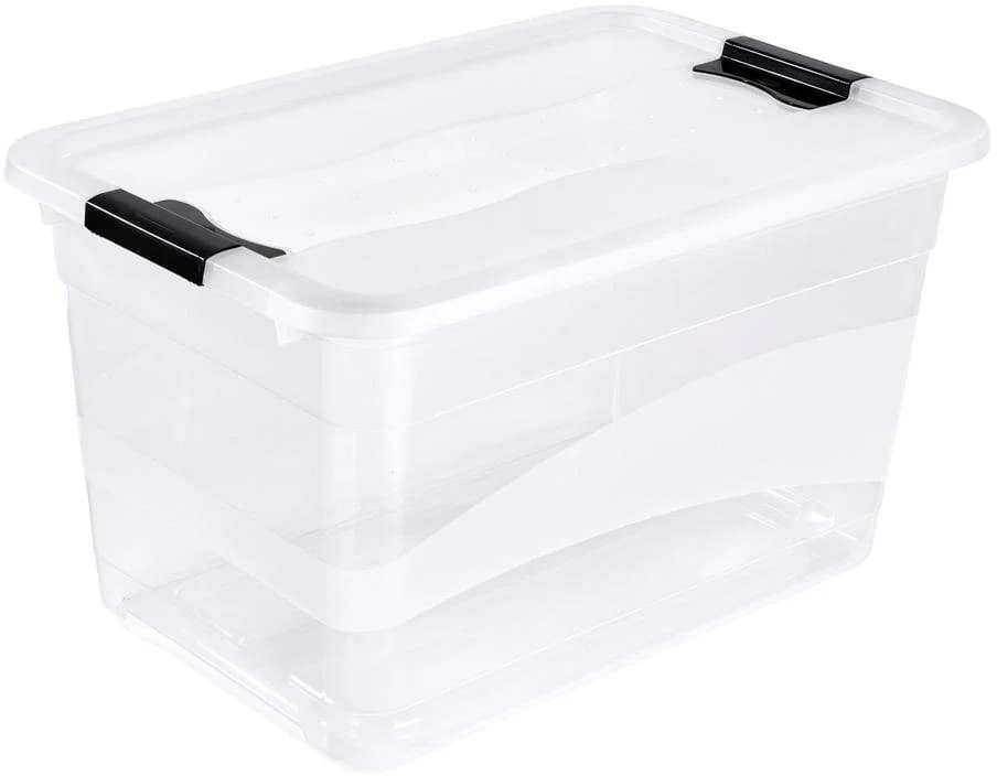 KEEEPER Organizer Cornelia Transparent Aufbewahrungsbox Set 2-tlg