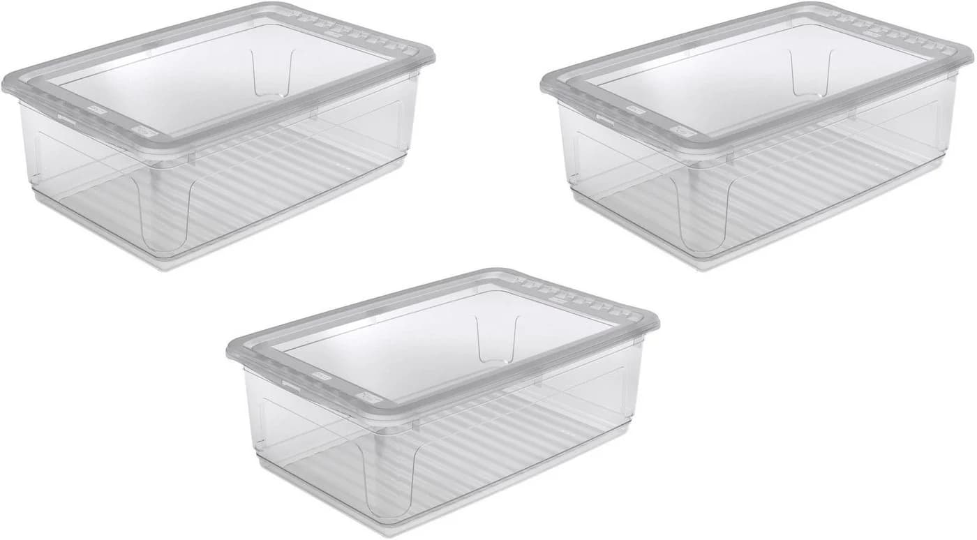 keeeper Aufbewahrungsbox bea Set 3-tlg. Transparent mit Air-Control - Bild 2