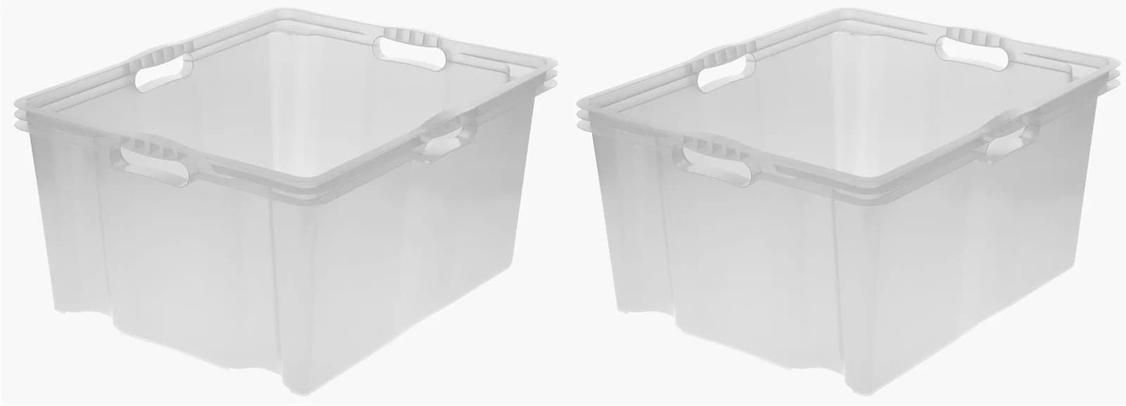 keeeper Organizer franz Transparent 2-teilig 44L