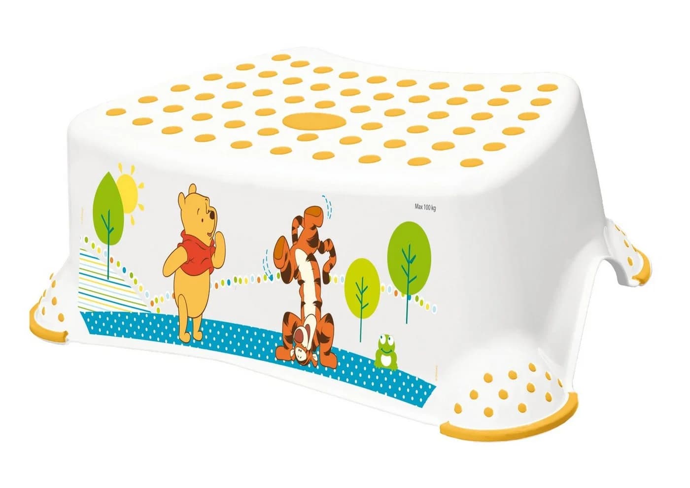 Keeeper Tritthocker Disney Winnie Pooh Weiß BPA-Frei