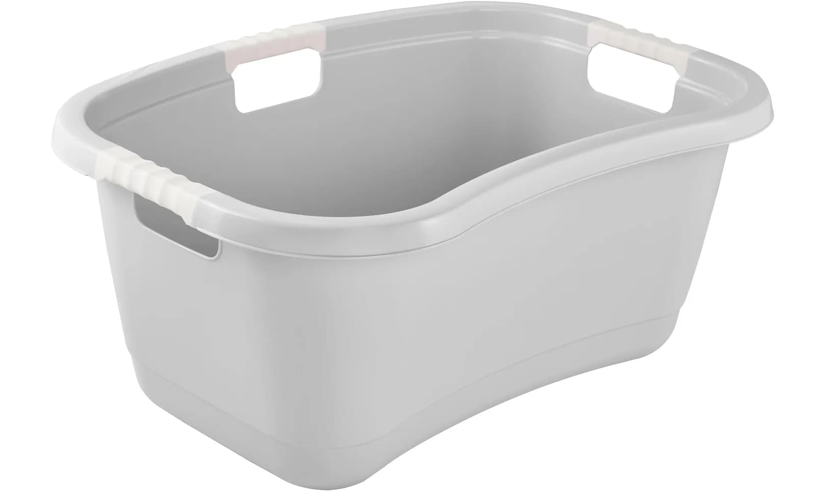 keeeper Wäschewanne janne Grau Ergonomisch mit Softgriffen