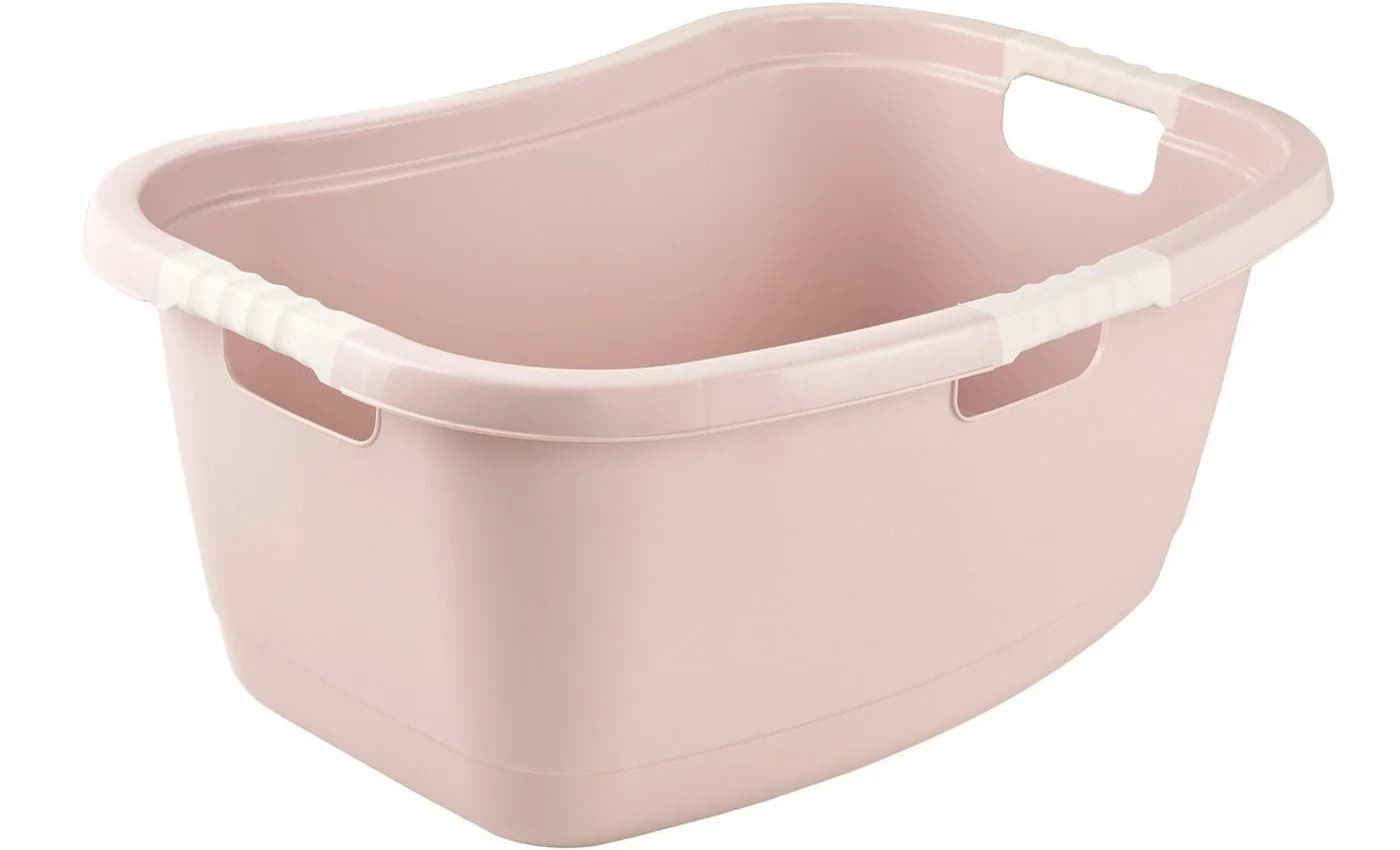keeeper Wäschewanne Janne Rosa Ergonomisch mit Softgriffen