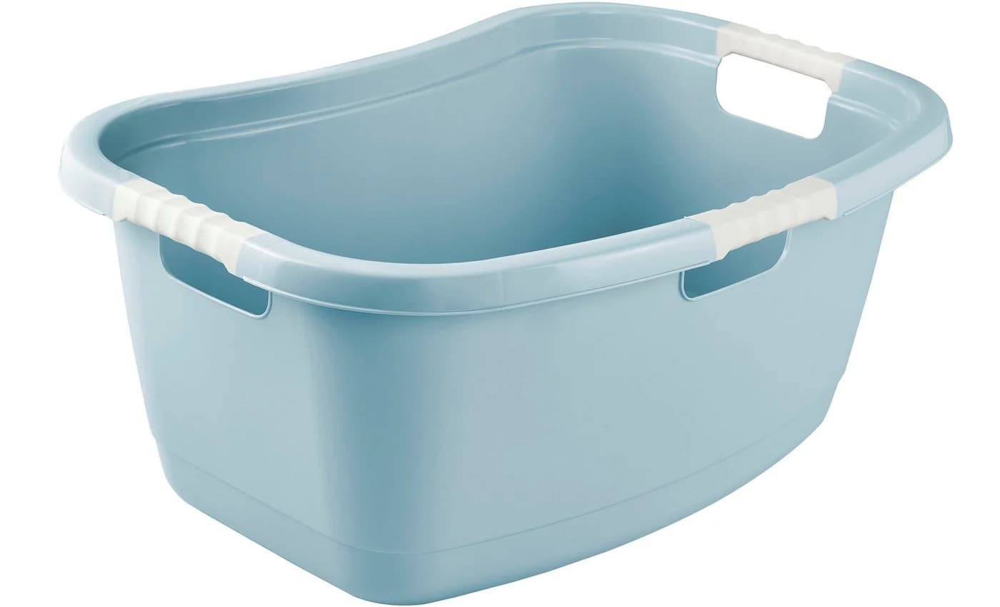 KEEEPER Wäschewanne Janne Ergonomisch mit Softgriffen Blau