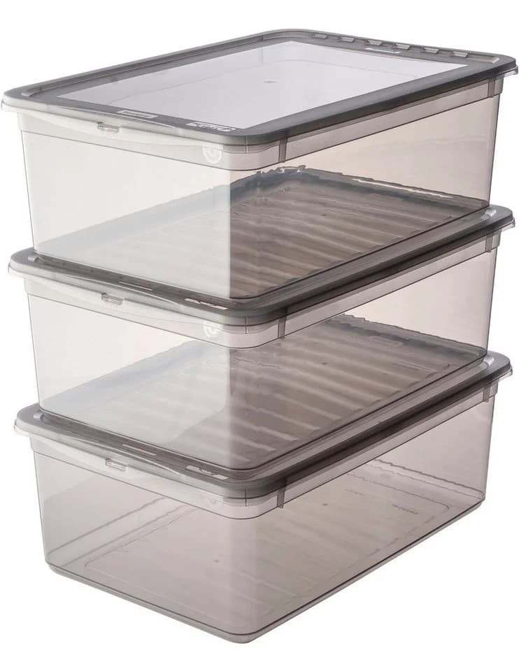 keeeper Aufbewahrungsbox bea mit Air Control System 3-teilig Transparent - Bild 2