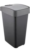 keeeper Mülleimer magne mit Flip-Deckel und Soft-Touch-Griff grau Bild 1