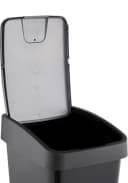 keeeper Mülleimer magne mit Flip-Deckel und Soft-Touch-Griff grau Bild 3