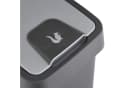 keeeper Mülleimer magne mit Flip-Deckel und Soft-Touch-Griff grau Bild 5