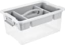 Keeeper Organizer Box Henri Grau Nordic Polypropylen mit Griff Bild 3