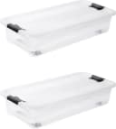 Aufbewahrungsbox KEEEPER Konrad 2er Set 33 L transparent Bild 2