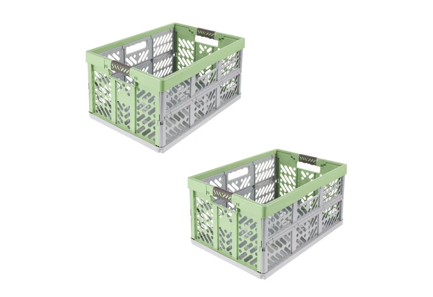 KEEEPER Profi-Klappbox ben eco mit Softgriffen 45 l, Kunststoff, Einkaufskörbe, zusammenklappbar, leicht zu reinigen - Bild 2