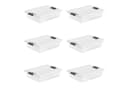 Aufbewahrungsbox KEEEPER Cornelia 6er Set 7 L transparent Bild 2