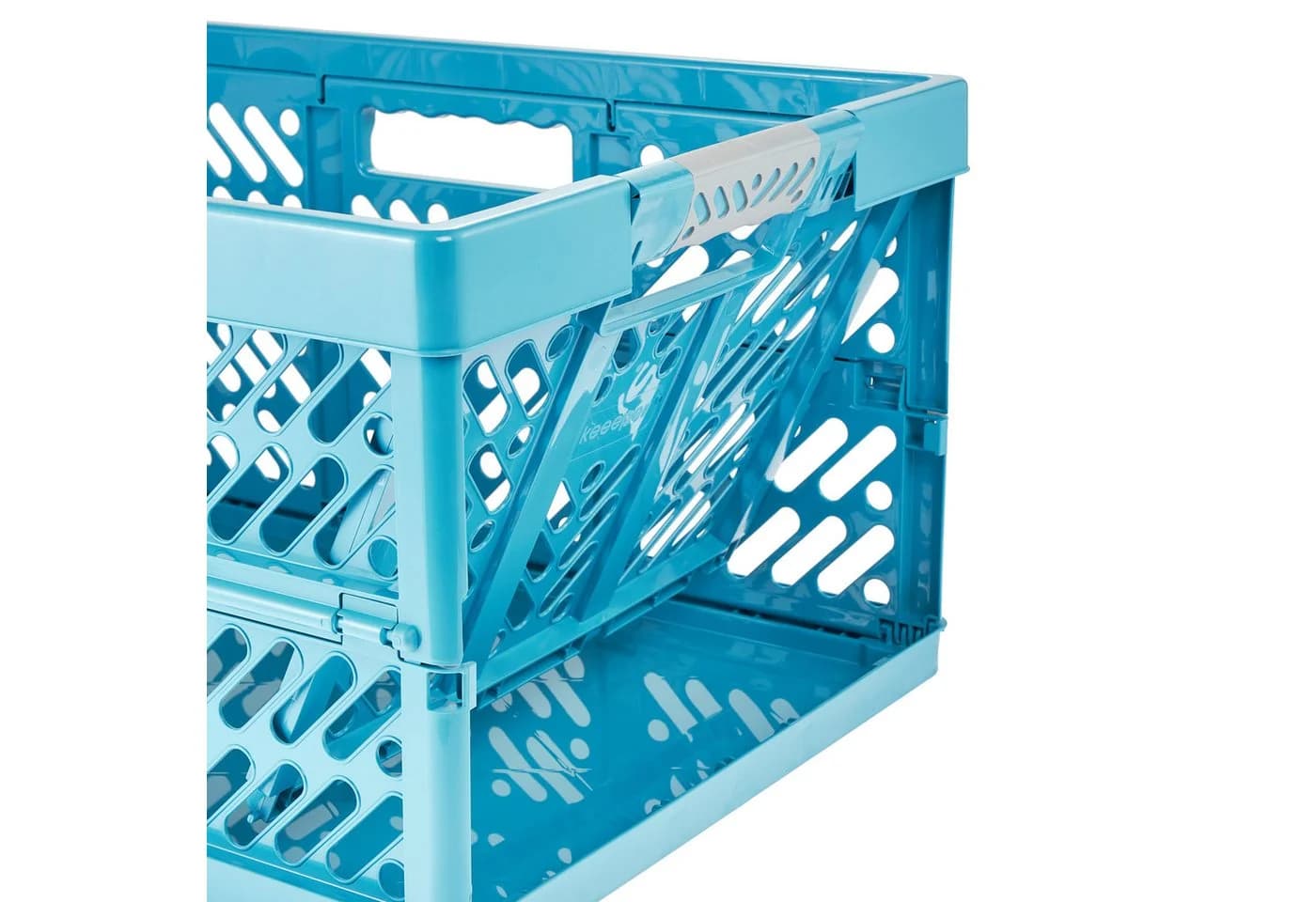 keeeper Klappbox Ben Eco Blau mit Softgriffen Zusammenklappbar