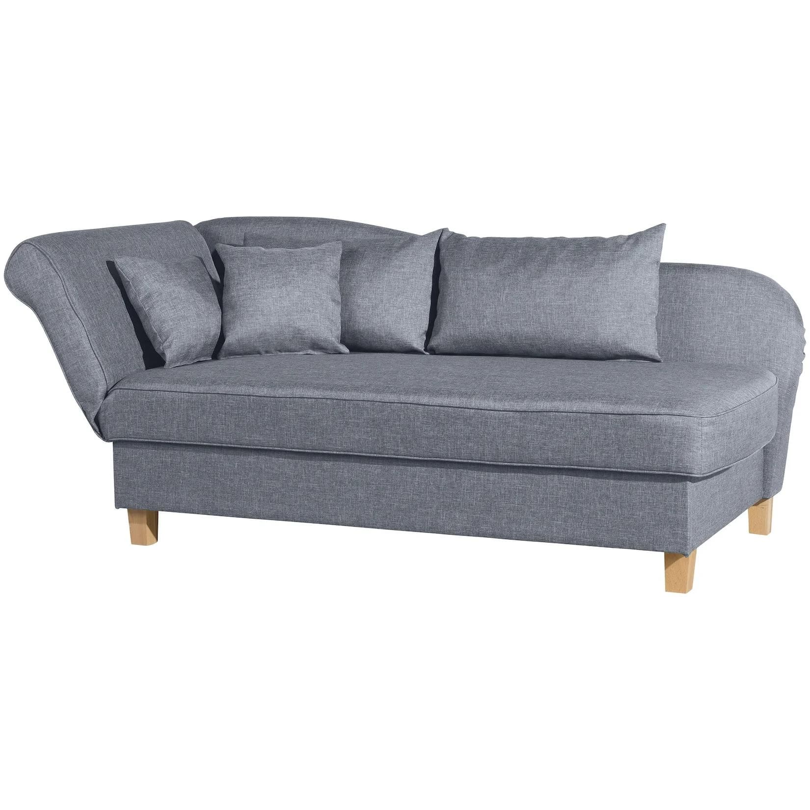 Max Winzer Selma Recamiere mit klappbarer Armlehne links Denim