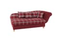 Max Winzer® Recamiere Selma Rot mit klappbarem Armteil und Bettkasten Bild 2