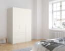 Rauch PURISMA Drehtürenschrank Weiß mit Soft-Close Bild 1