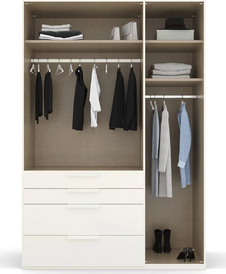 Rauch PURISMA Drehtürenschrank Weiß mit Soft-Close - Bild 4